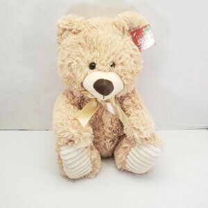 Tan Bear Plush Stuffed Animal Easter
